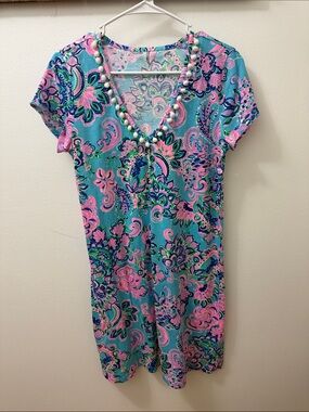 Lilly Pulitzer Floral Print Dress
